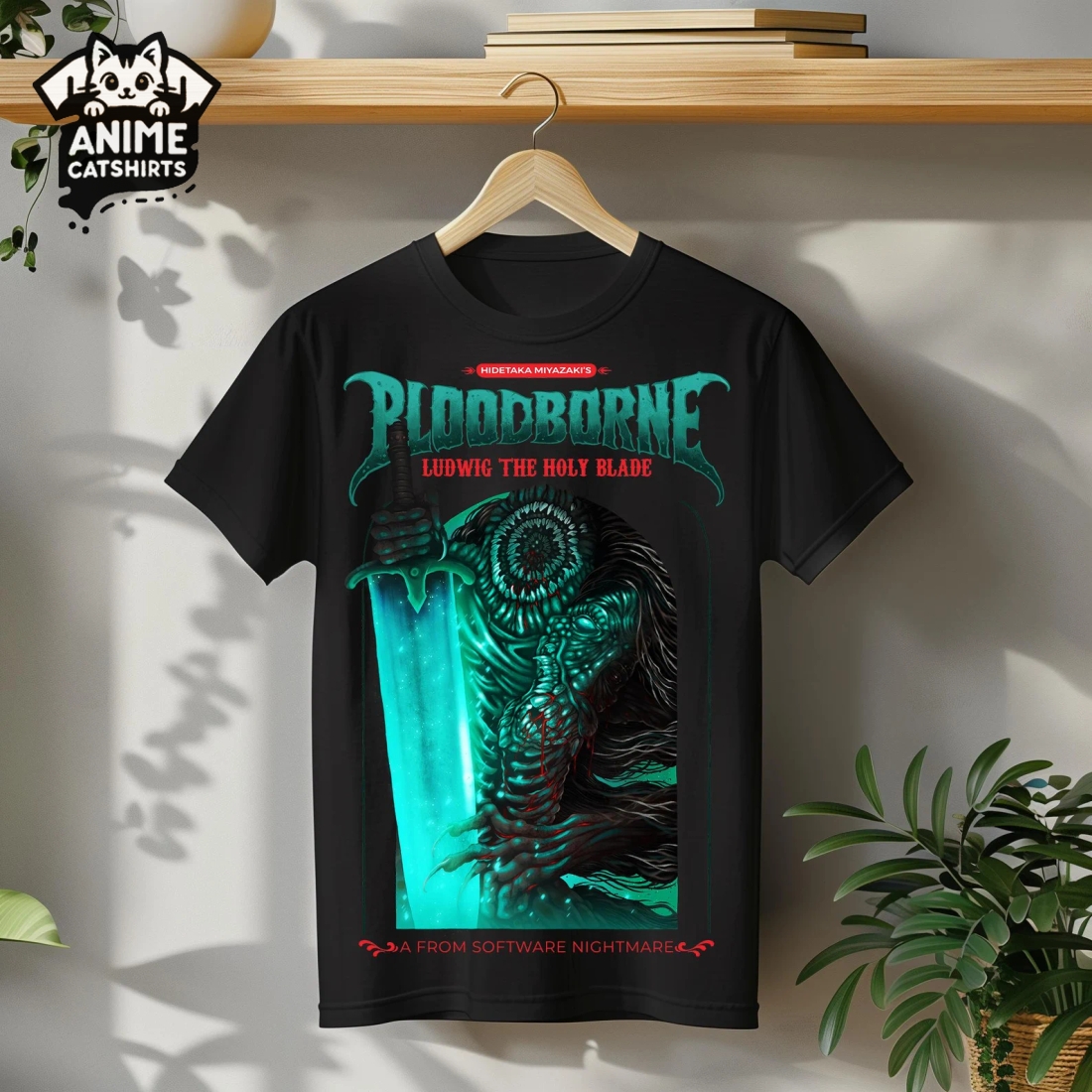 Bloodborne Ludwig the Holy Blade Graphic T-Shirt