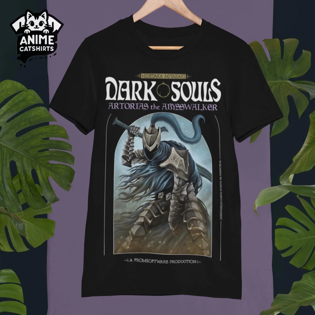 Dark Souls Artorias the Abysswalker T-Shirt, Gamer Gift Elden Ring