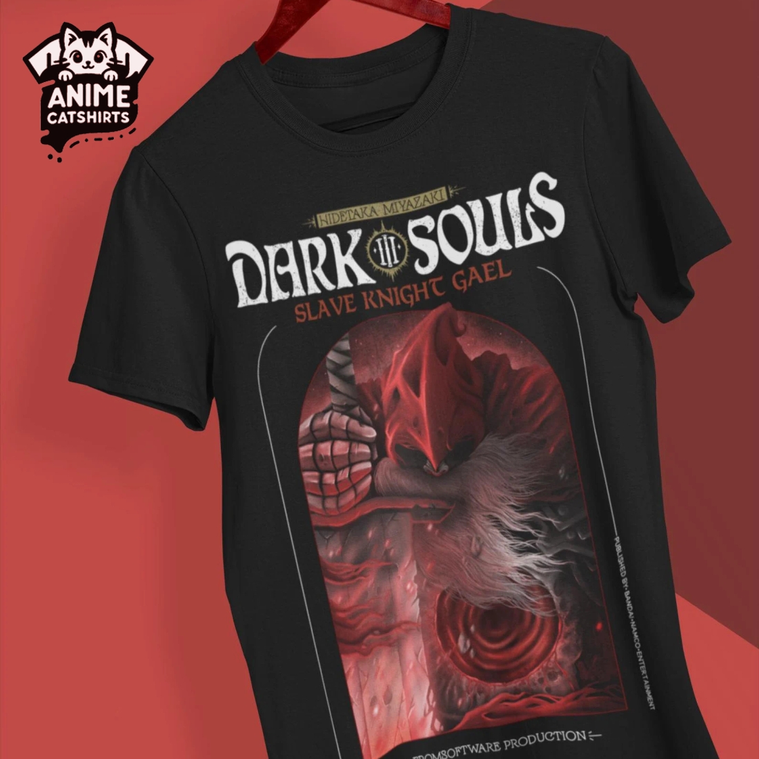 Dark Souls III Slave Knight Gael Tee T-Shirt