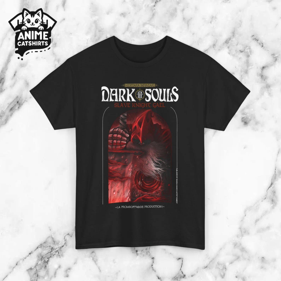 Dark Souls III Slave Knight Gael Tee T-Shirt