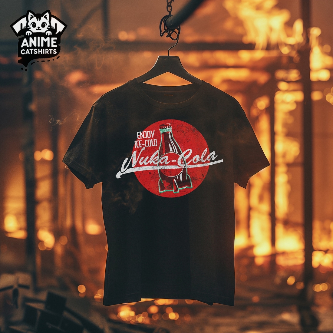 Fallout Nuka Cola Shirt Gaming Streetwear Gifts T-Shirt