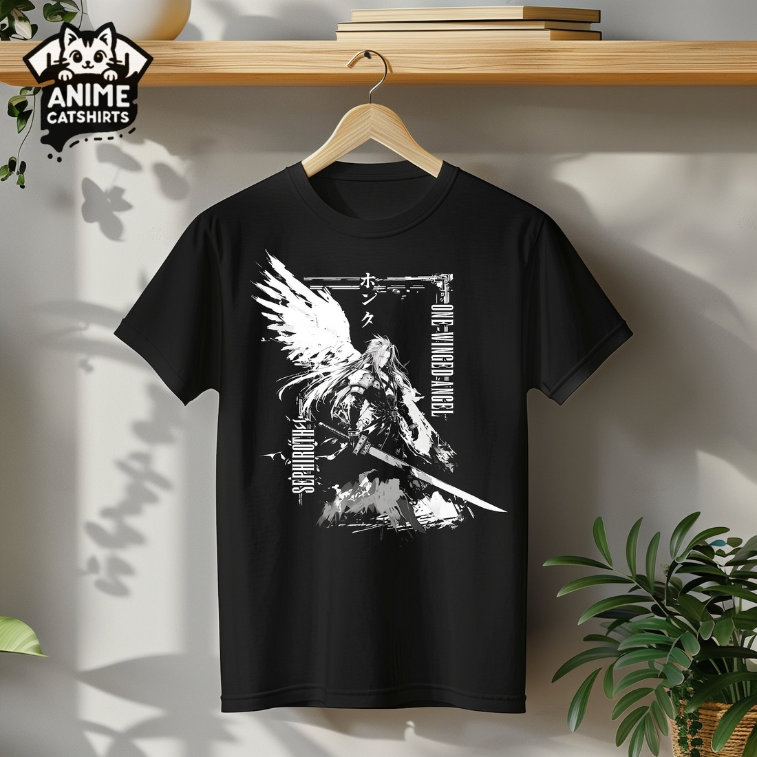 Final Fantasy 7 Sephiroth Anime Gaming Streetwear T-Shirt