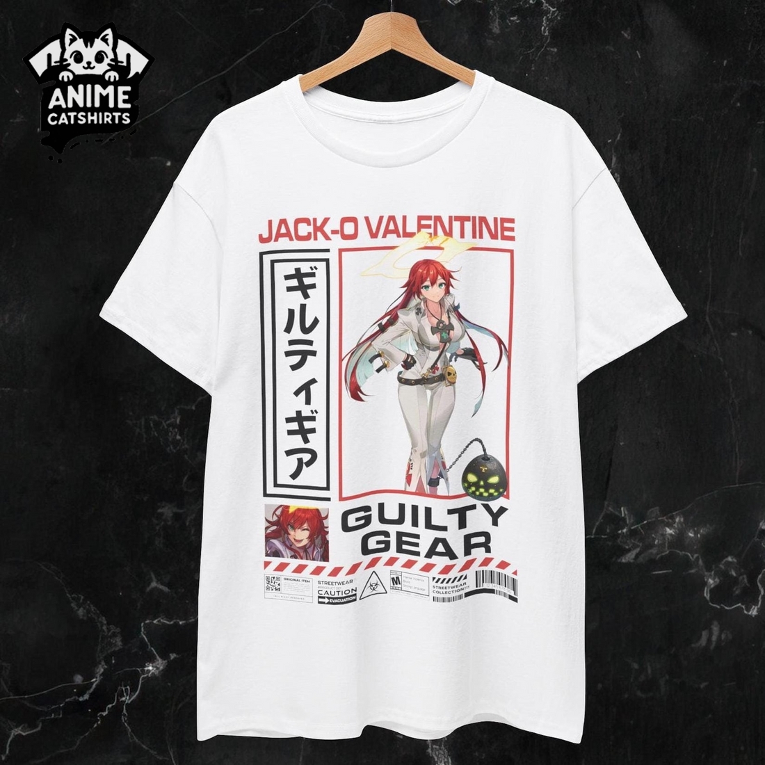 Guilty Gear Jack-O’ Valentine Anime T-Shirt