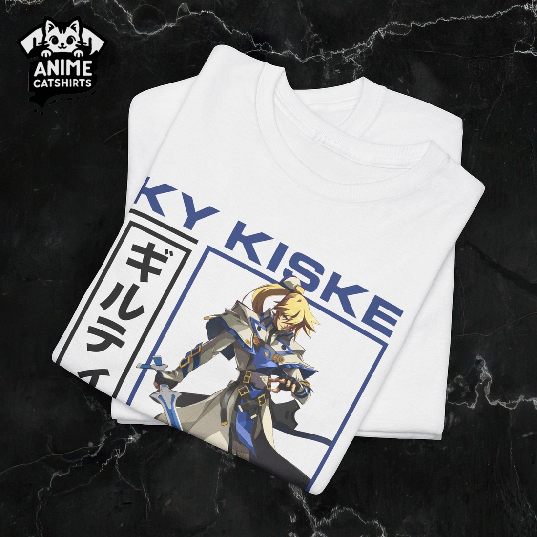 Guilty Gear Ky Kiske Unisex Tee Graphic T-Shirt