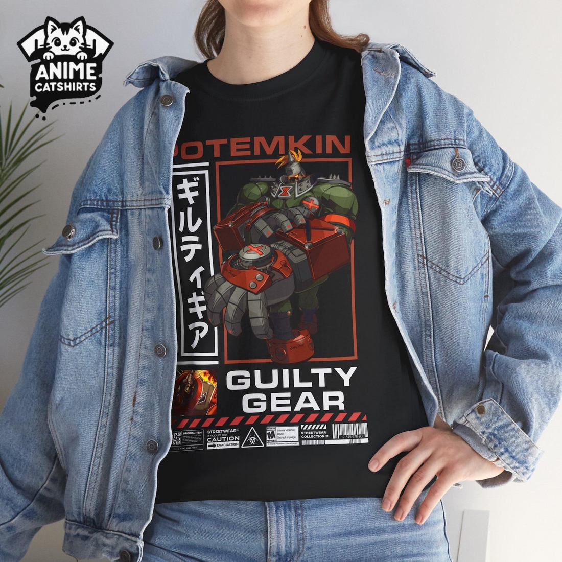 Guilty Gear Potemkin Anime Gaming Graphic T-Shirt