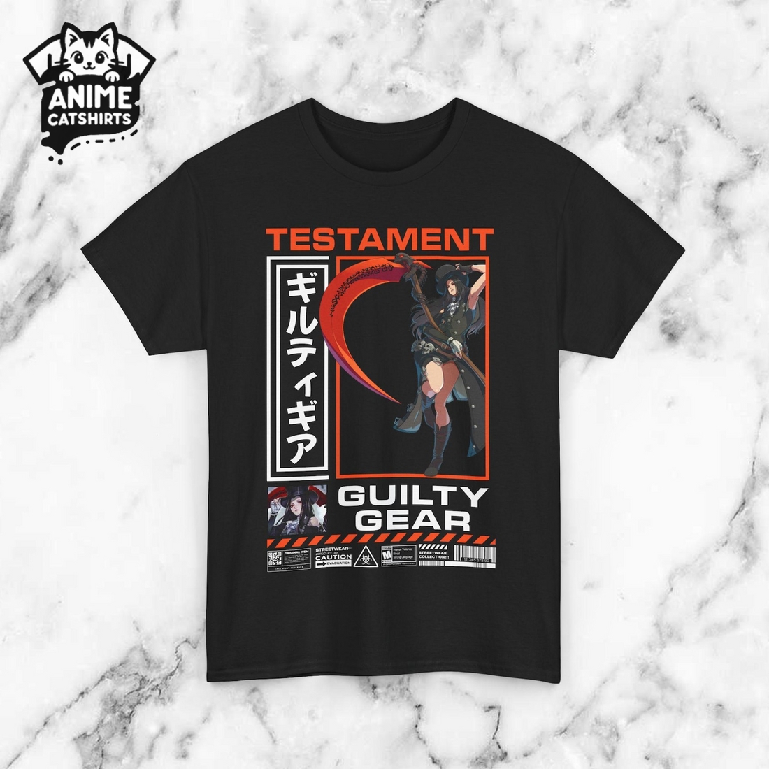 Guilty Gear Testament Graphic Tee T-Shirt