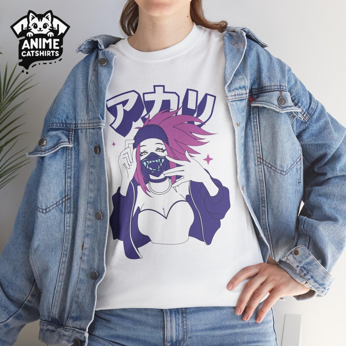 League of Legends K DA Akali LOL Cute T-Shirt