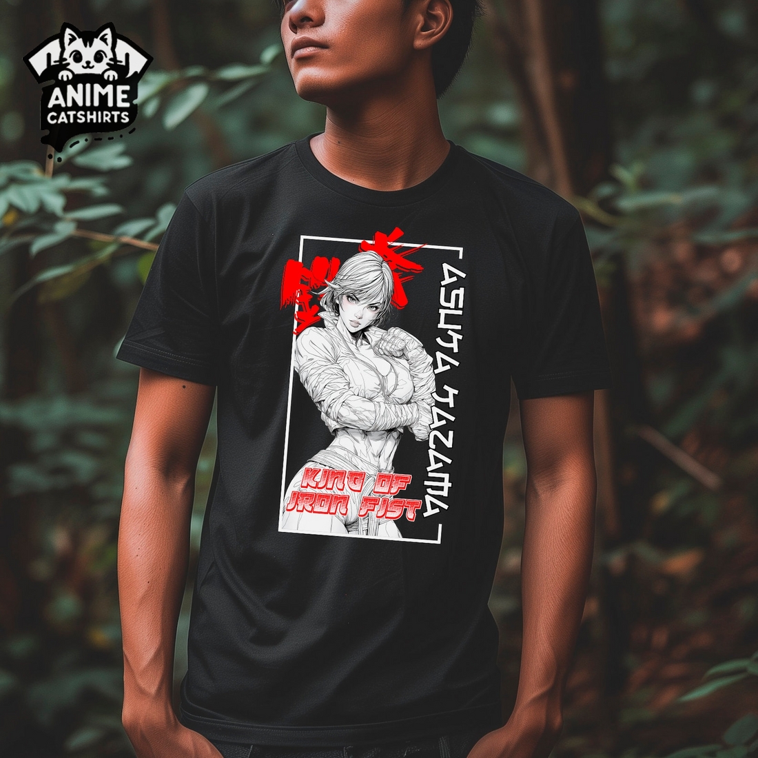 Tekken Asuka Kazama Anime Graphic T-Shirt