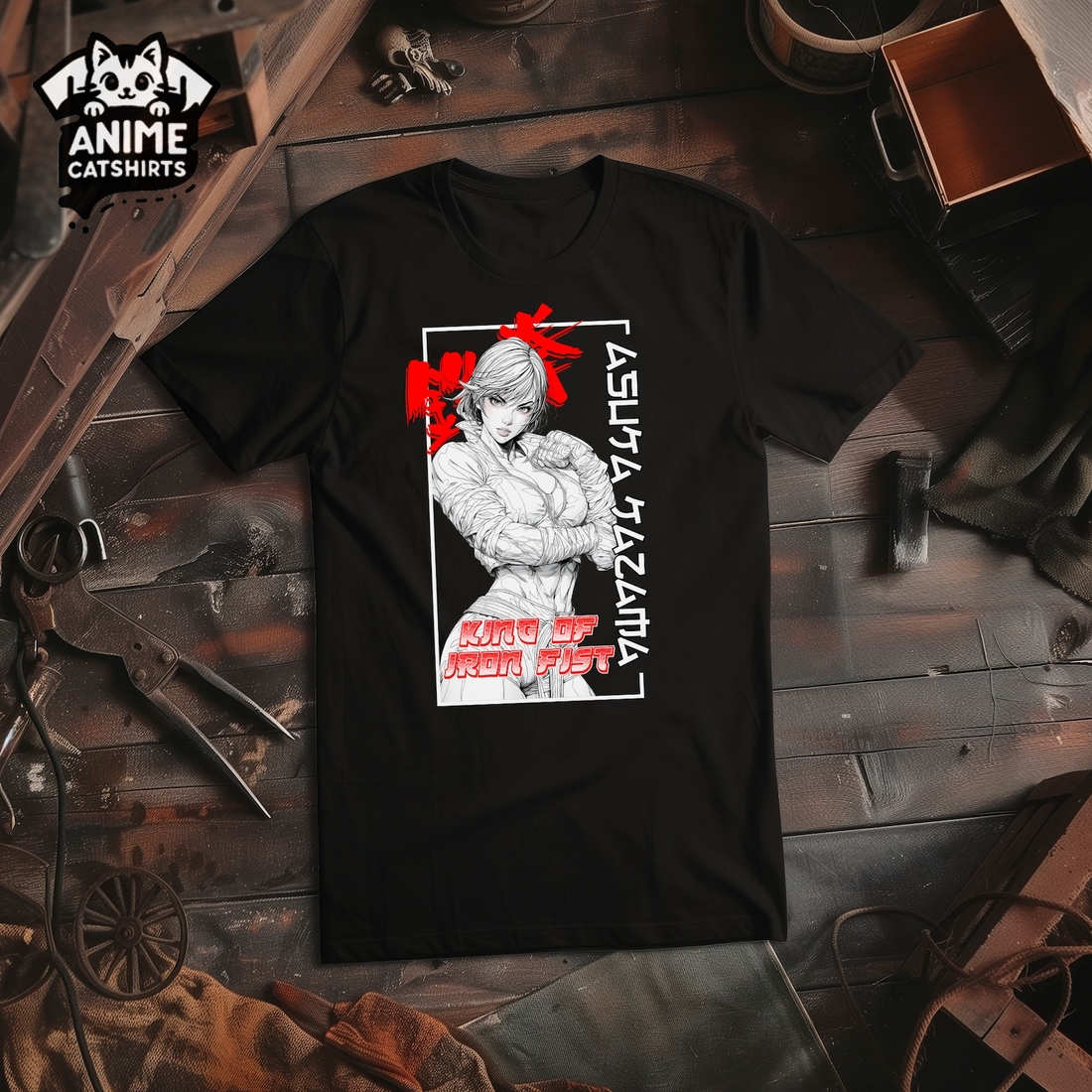 Tekken Asuka Kazama Anime Graphic T-Shirt