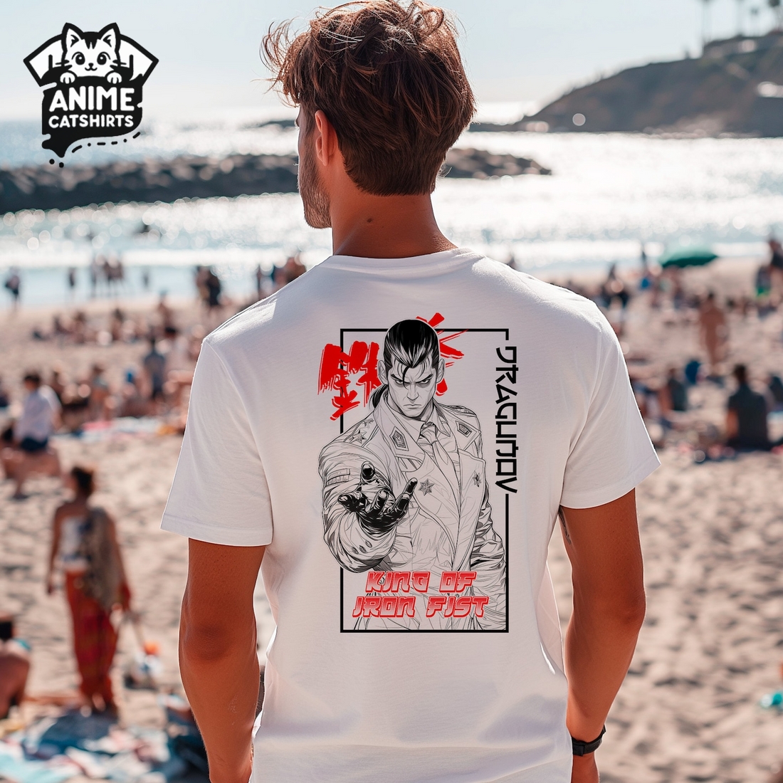 Tekken Dragunov Anime Anime Graphic T-Shirt