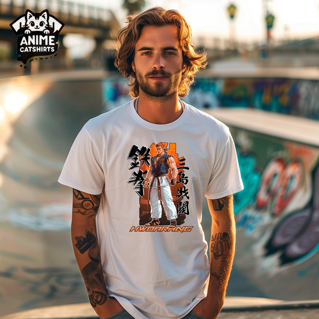 Tekken Hwaorang Japanese Anime Graphic T-Shirt