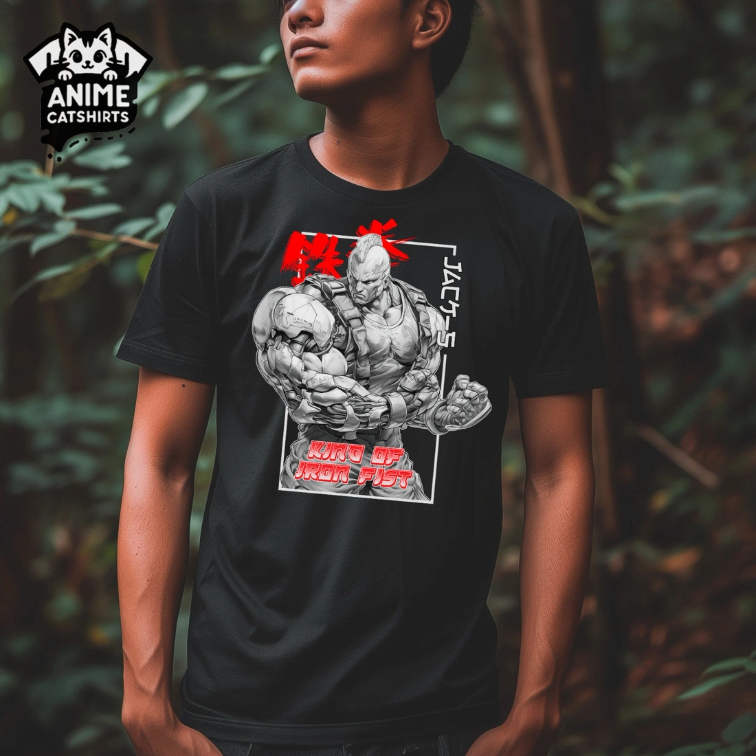 Tekken Jack 8 Anime Gaming Graphic T-Shirt