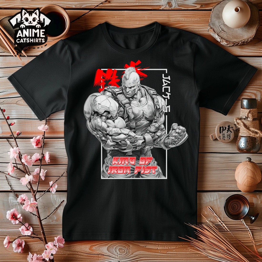 Tekken Jack 8 Anime Gaming Graphic T-Shirt