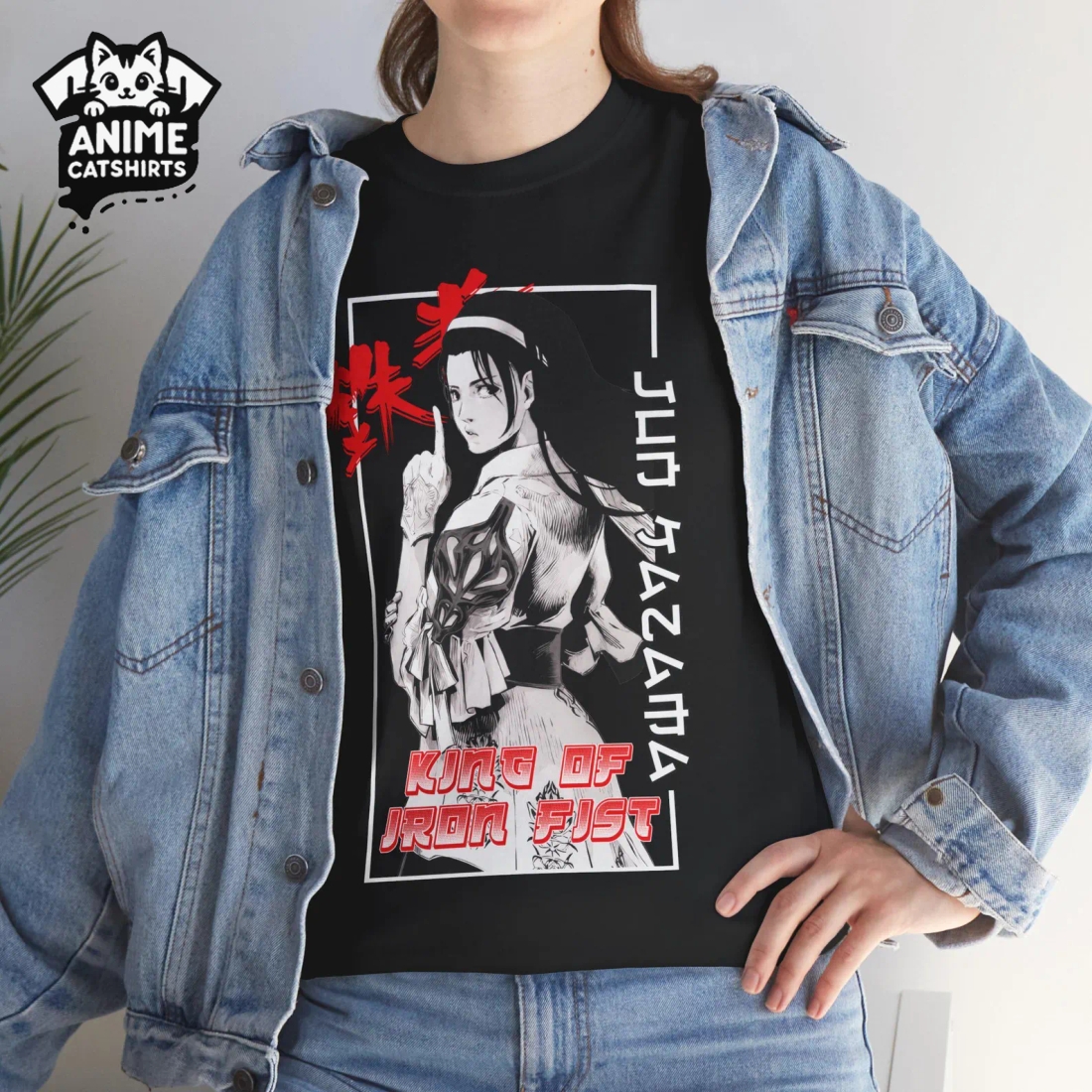 Tekken Jun Kazama Japanese Anime T-Shirt