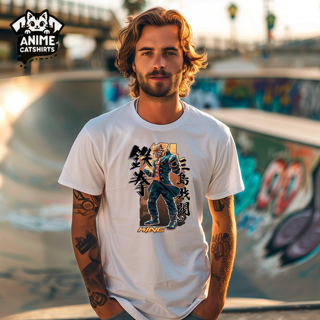 Tekken King Japanese Anime Graphic T-Shirt