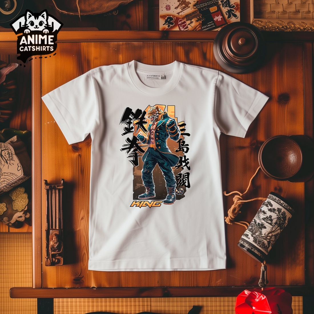 Tekken King Japanese Anime Graphic T-Shirt