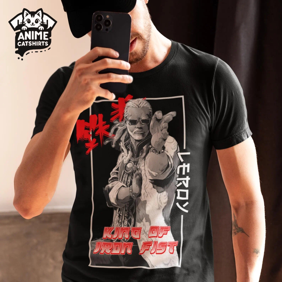 Tekken Leroy Smith Anime Graphic T-Shirt
