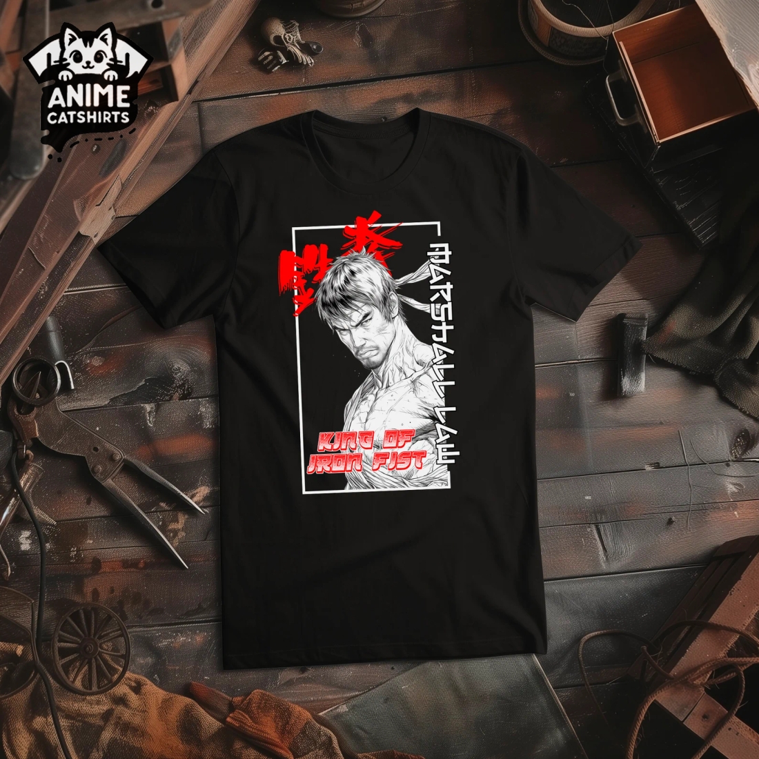 Tekken Marshall Law Anime T-Shirt