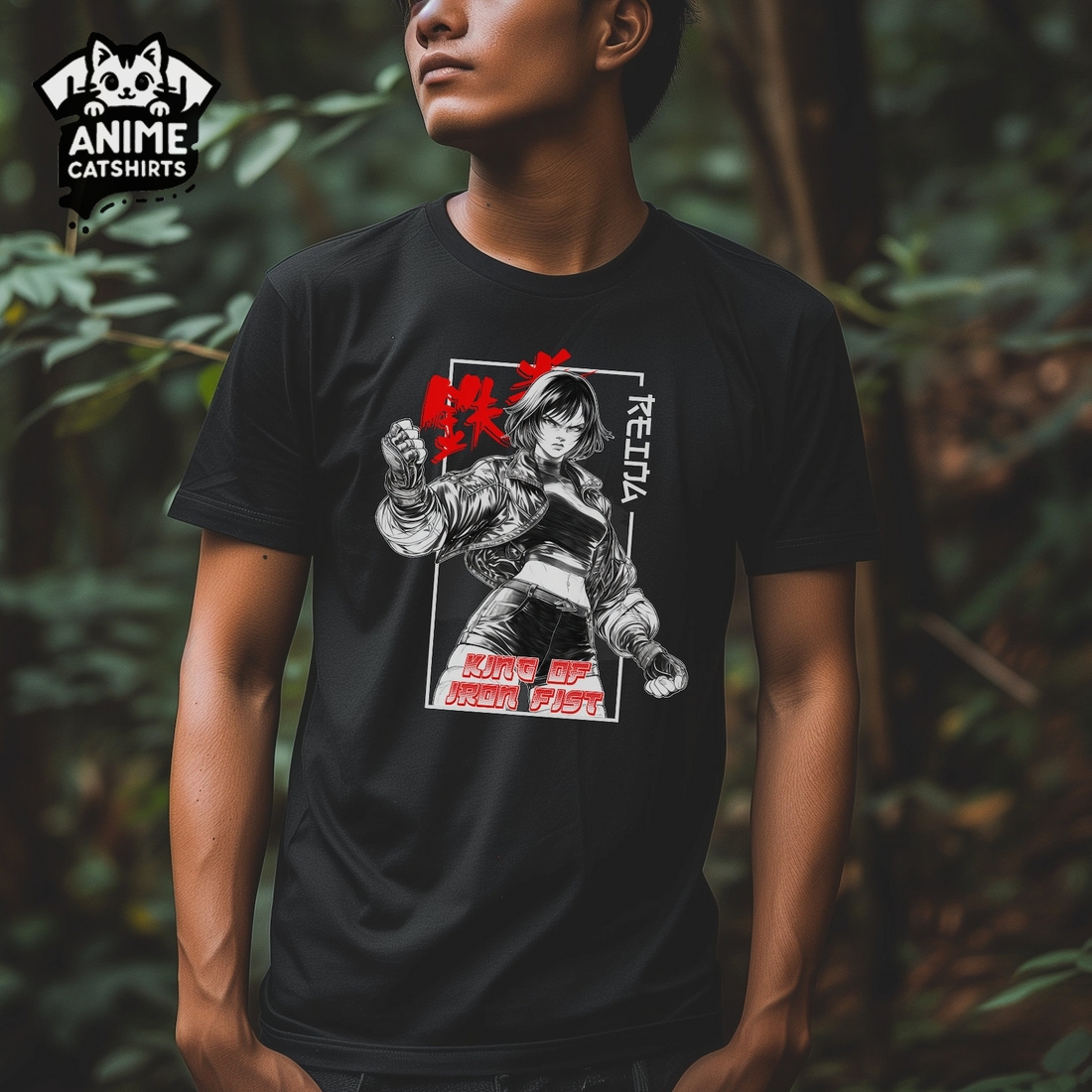 Tekken Reina Anime Graphic T-Shirt