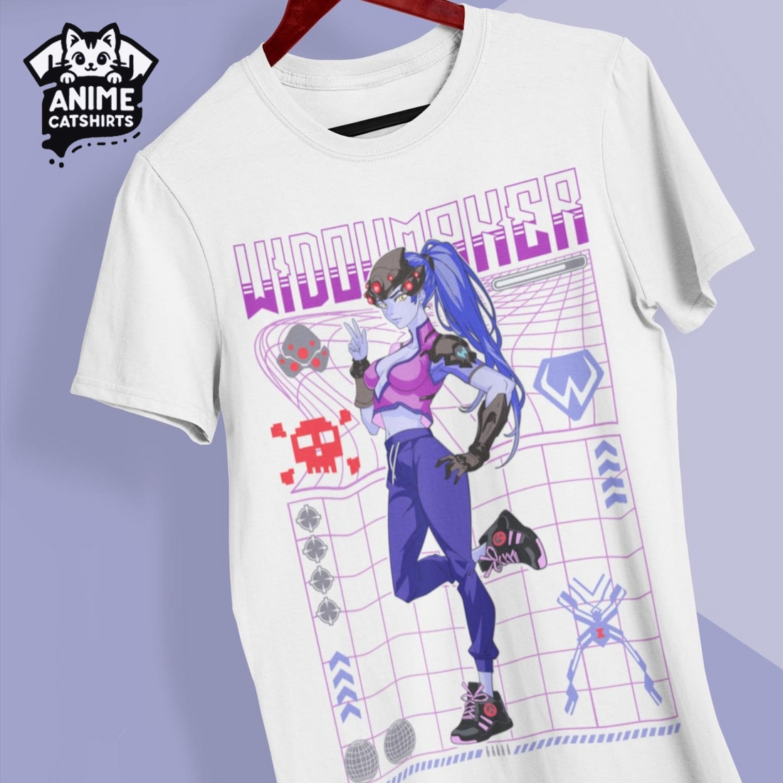 Guilty Gear Ramlethal Anime Streetwear Tee T-Shirt