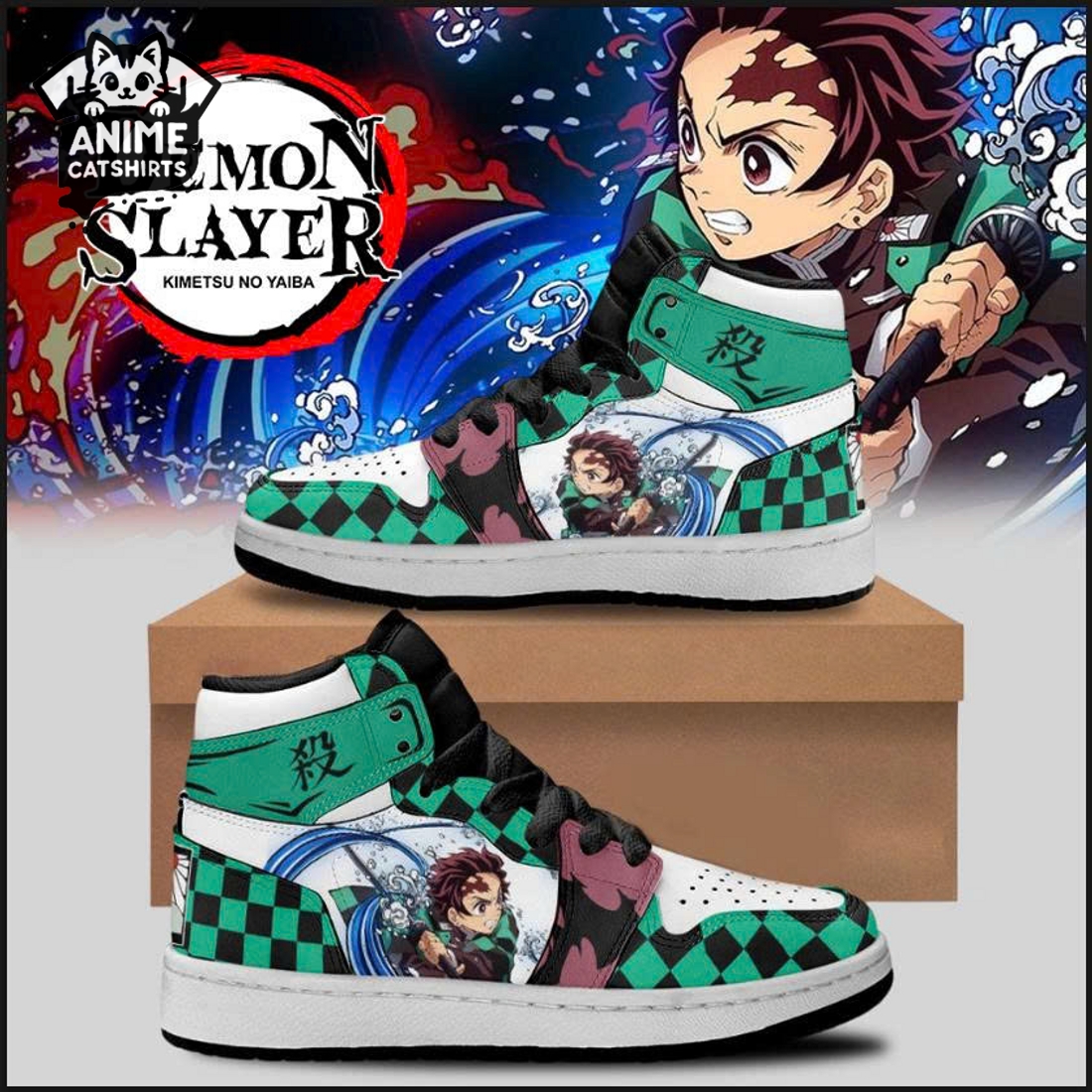 MLB Texas Rangers Demon Slayer Air Jordan 1 Shoes