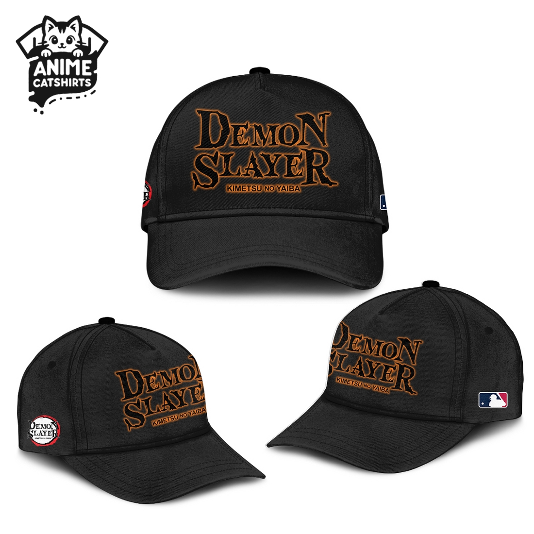 Texas Rangers x Demon Slayer Fantasy Anime Jersey, Cap