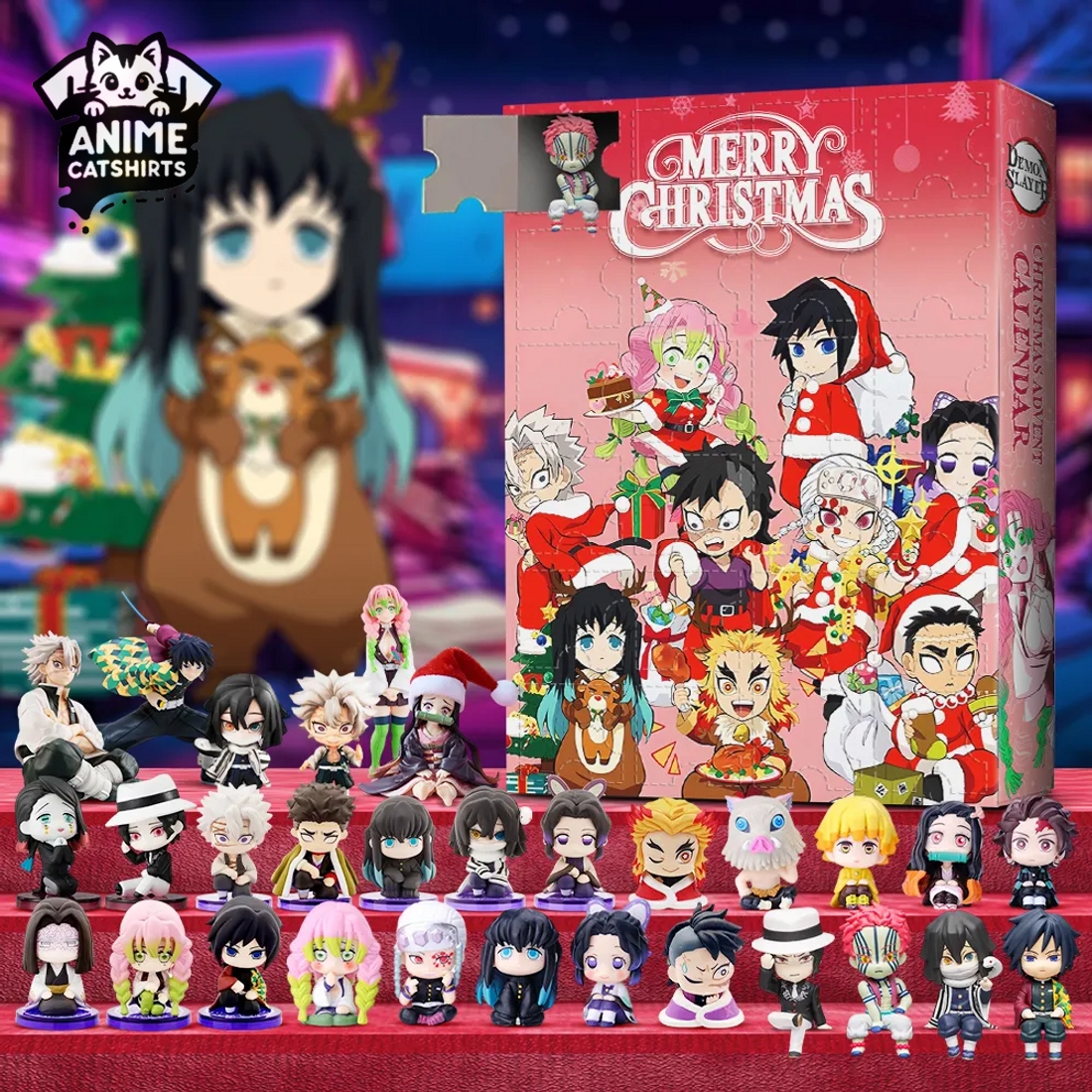 2025 Demon Slayer Kimetsu no Yaiba Anime Advent Calendar