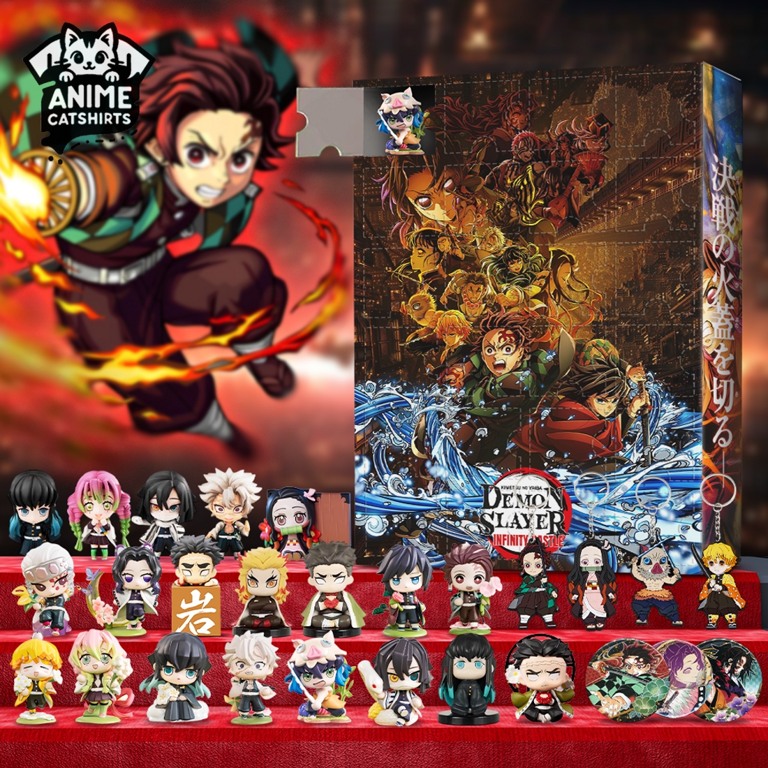 Demon Slayer Infinity Castle Anime Advent Calendar