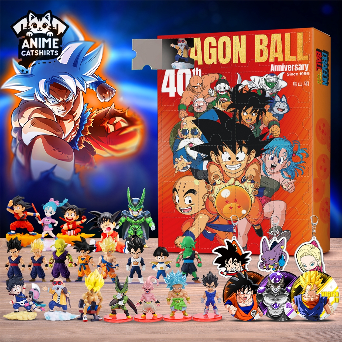 Dragon Ball 40th Anniversary Anime Advent Calendar