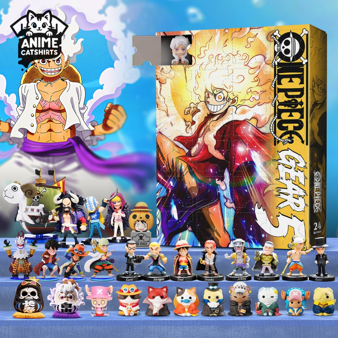 Gear 5 Luffy Anime Calendar Advent
