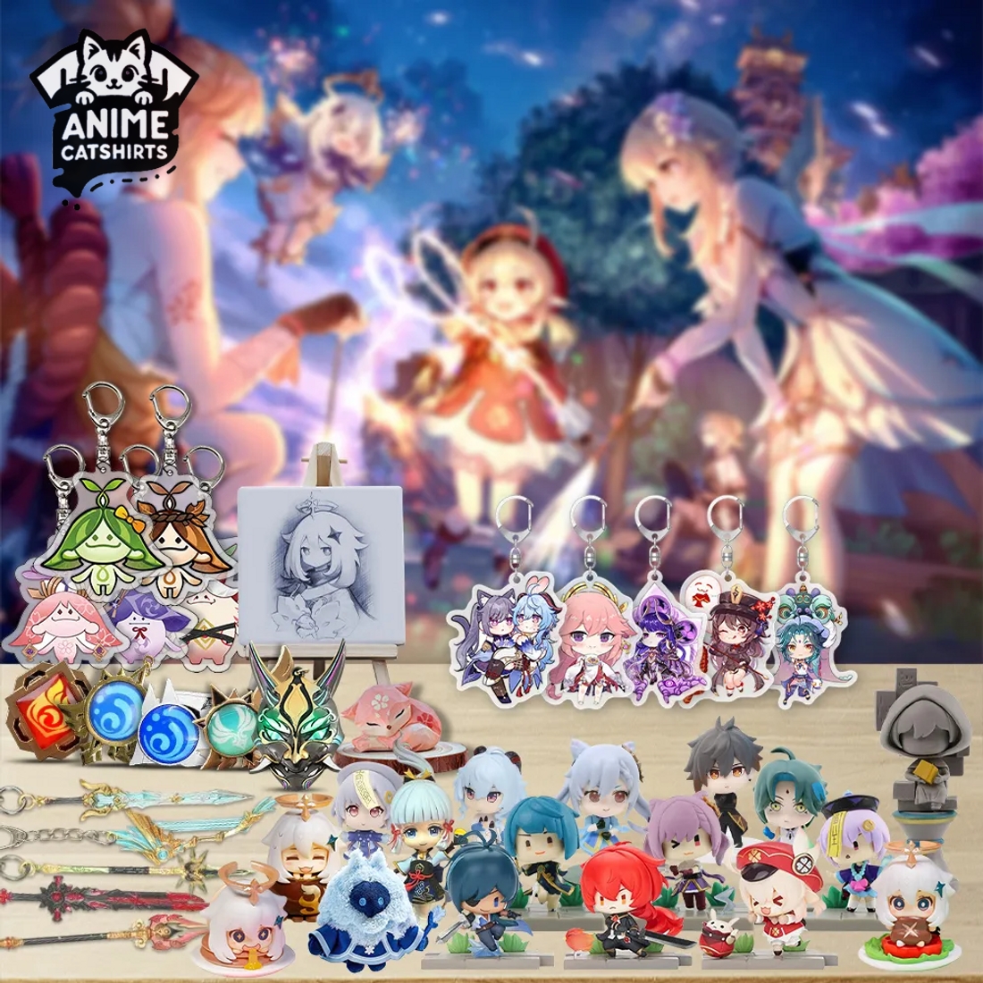 Genshin Impact Anime Calendar Advent