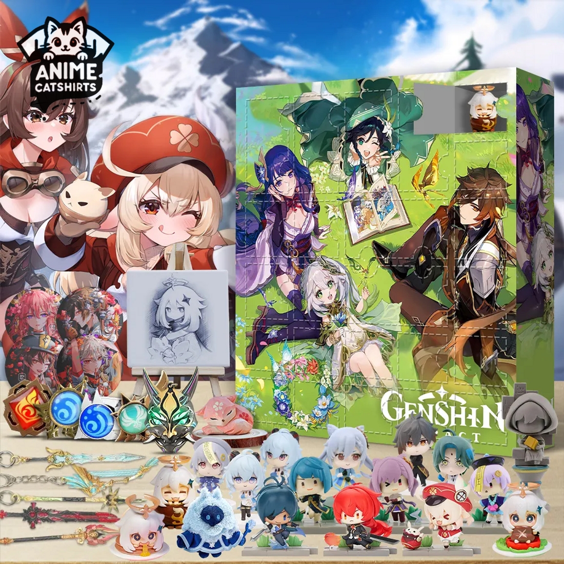 Genshin Impact Game Calendar Advent