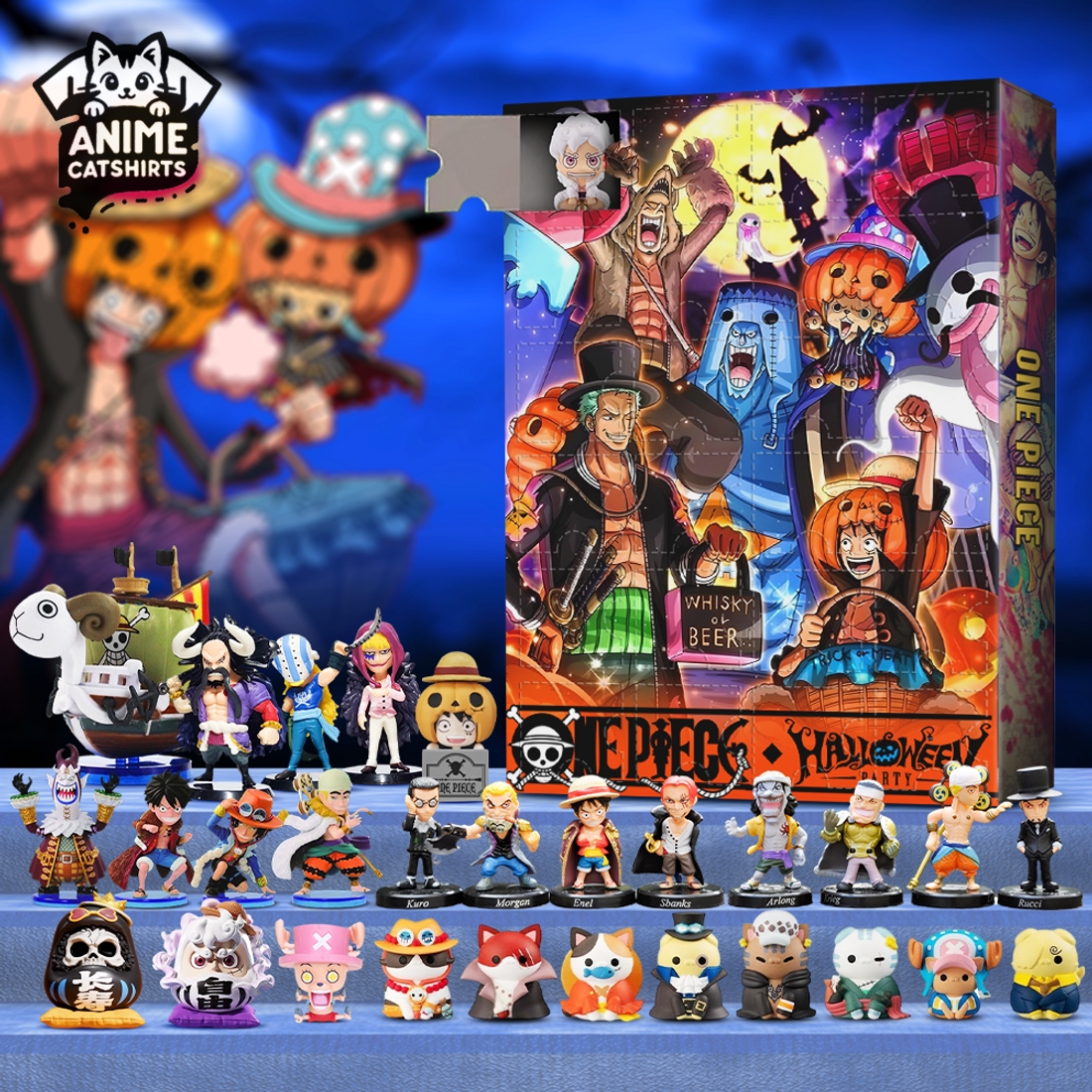 One Piece Anime Calendar Advent Halloween 2025