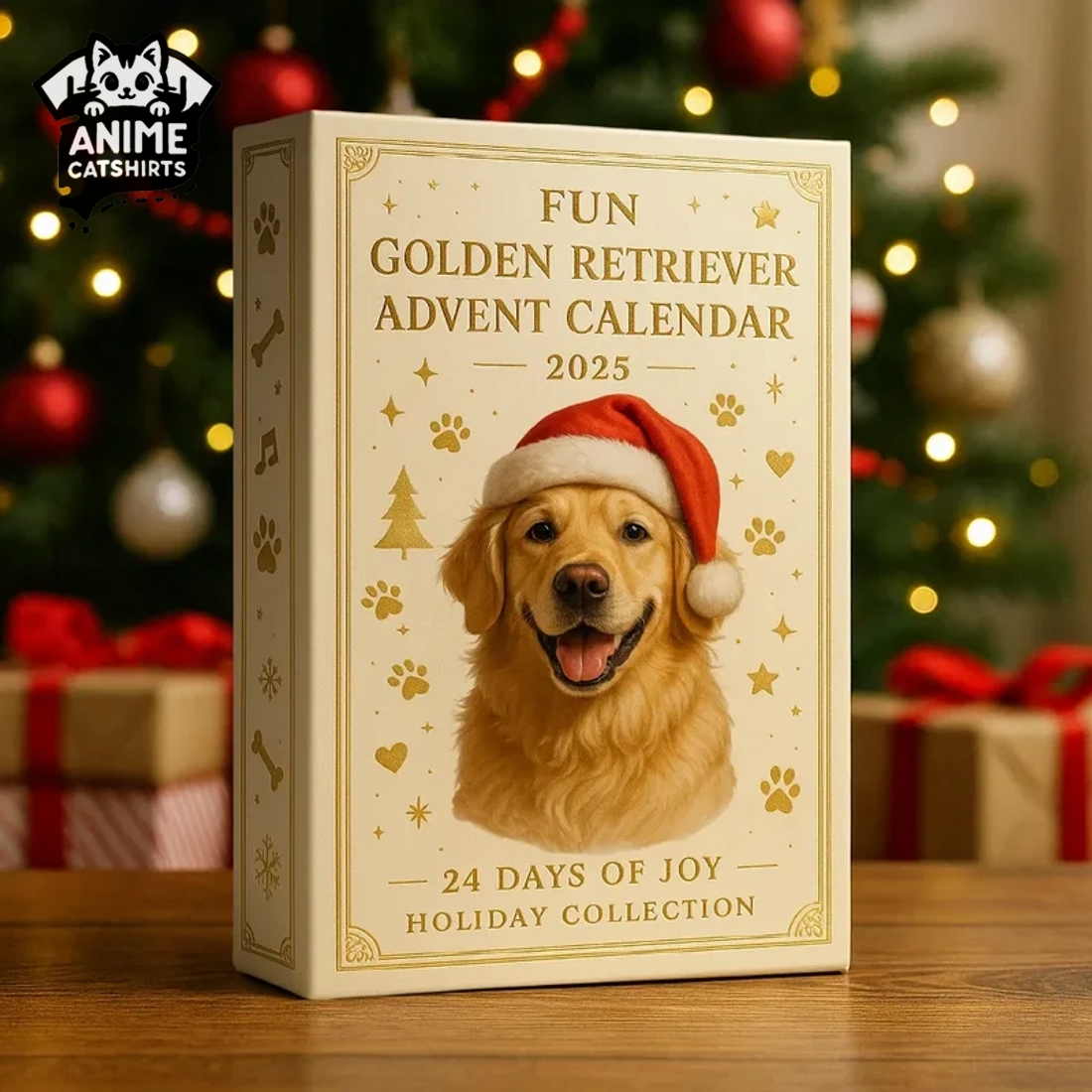 24 Days Of Fun Golden Retriever Advent Calendar