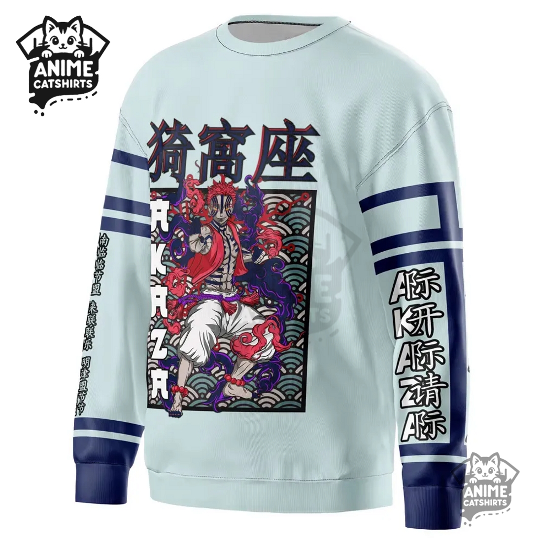 Akaza-Demon-Slayer-Streetwear-Sweatshirt