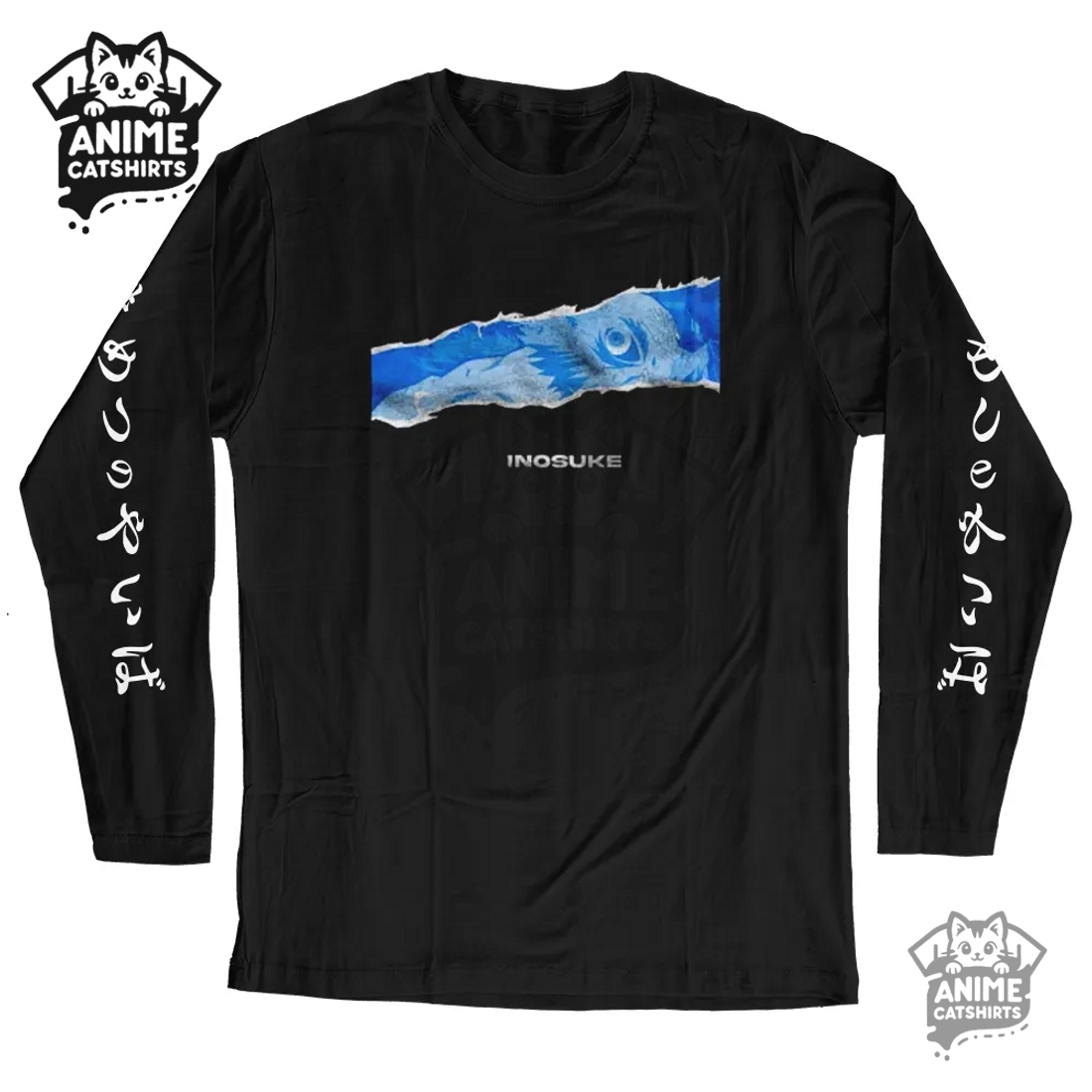 Demon Slayer Classic Black Sweatshirt – Inosuke Hashibira