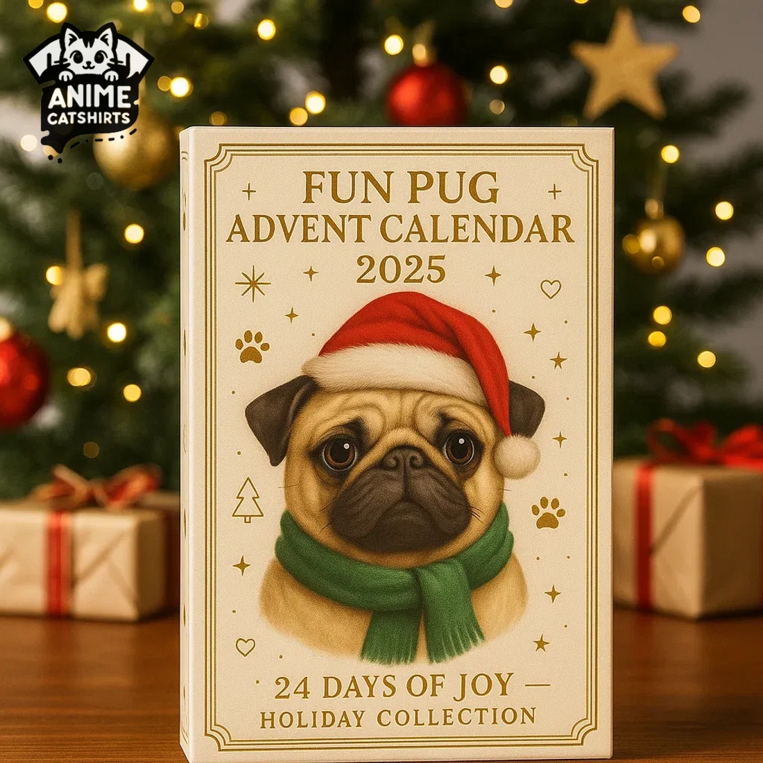 Fun Pug Advent Calendar 2025