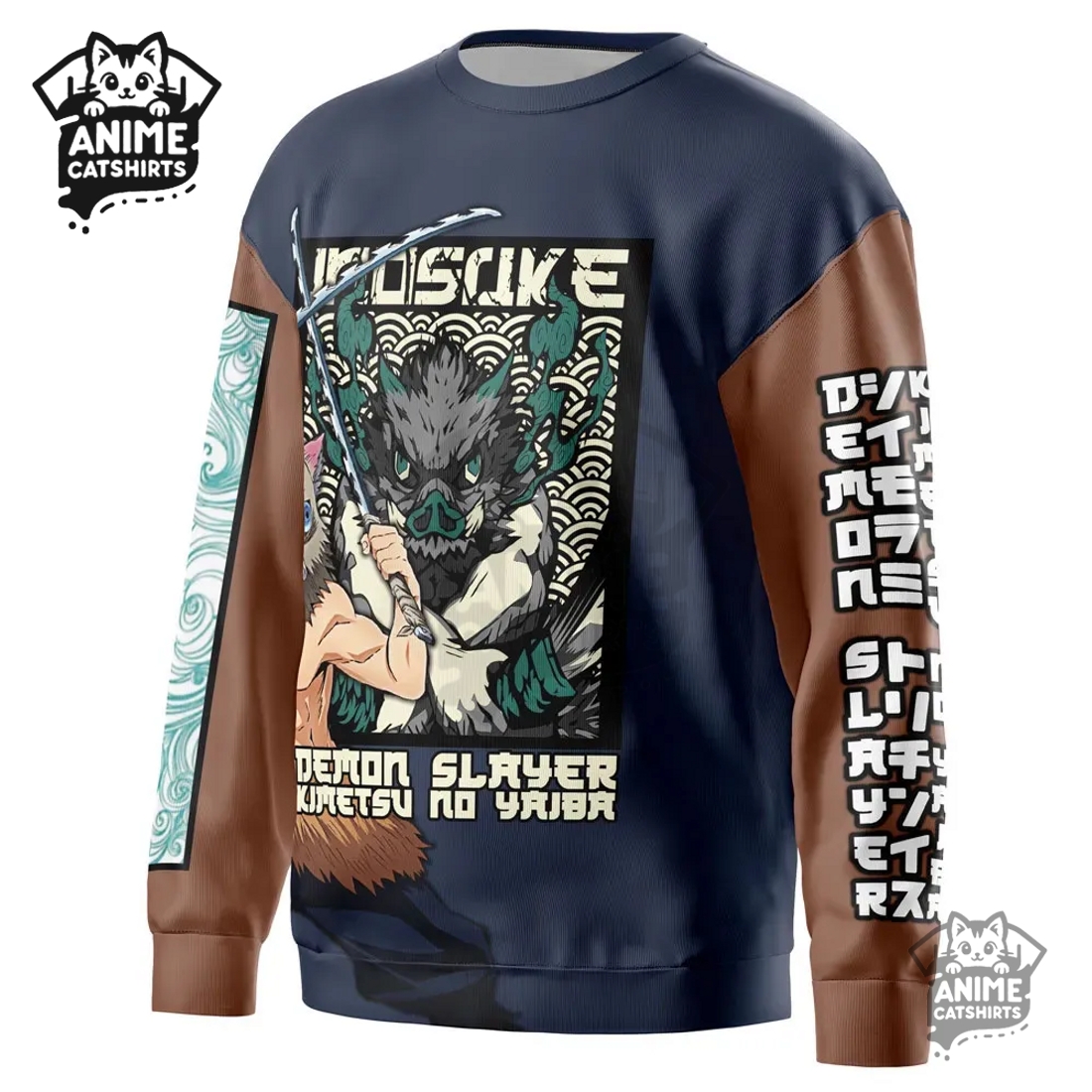 Hashibira Inosuke Demon Slayer Streetwear Sweatshirt