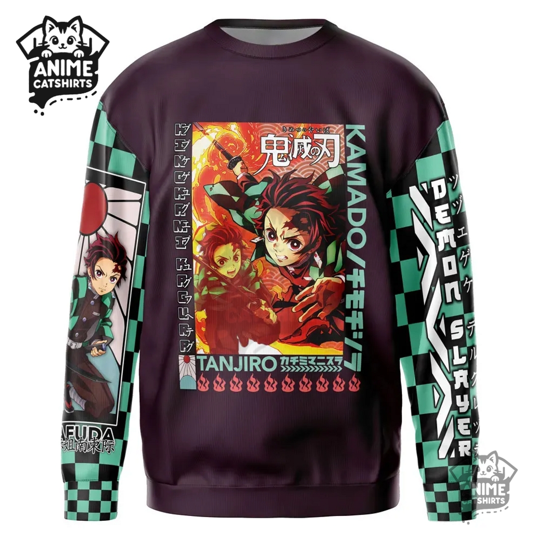 Kamado Tanjiro Demon Slayer Streetwear Sweatshirt