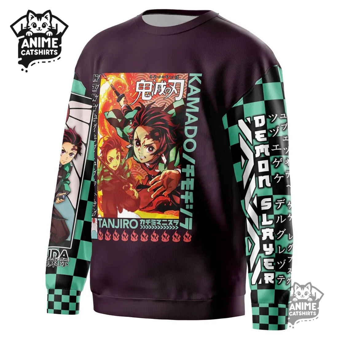 Kamado Tanjiro Demon Slayer Streetwear Sweatshirt