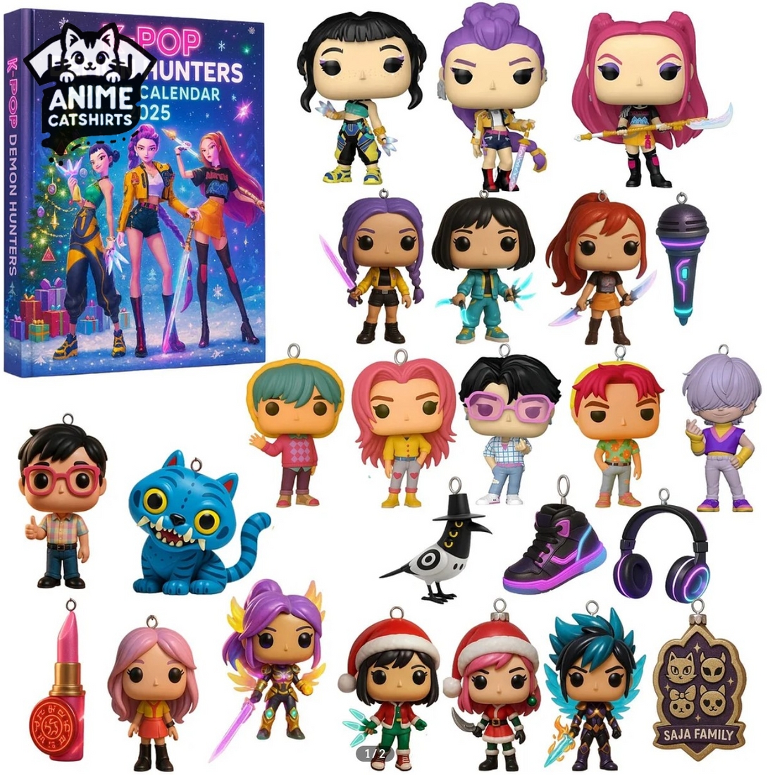 Kpop Demon Hunters Advent Calendar – Limited 2025