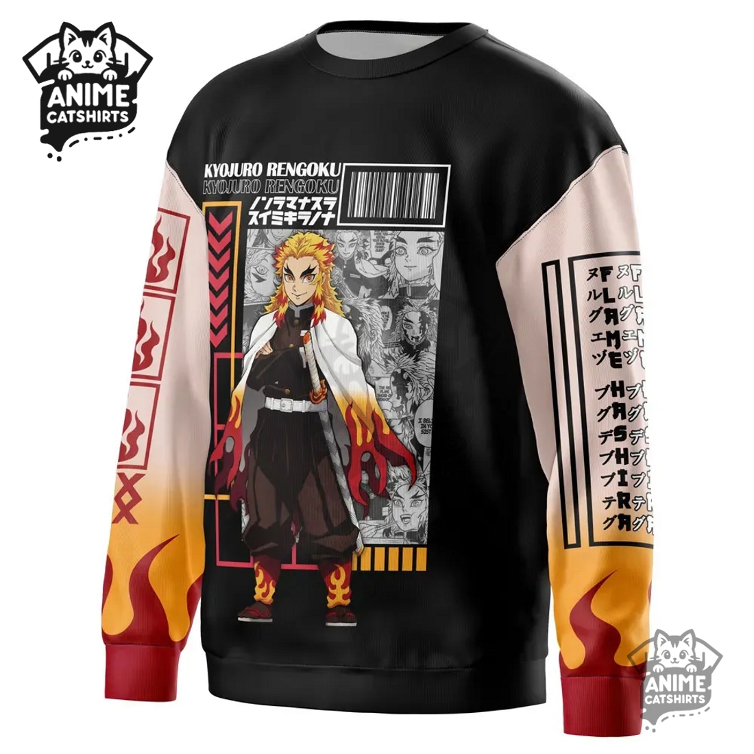 Kyojuro Rengoku Demon Slayer Streetwear Sweatshirt
