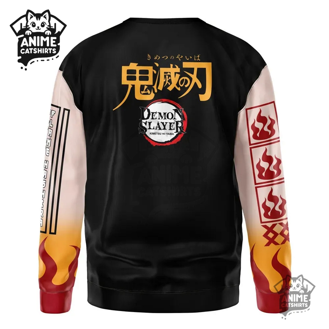 Kyojuro Rengoku Demon Slayer Streetwear Sweatshirt Kyojuro Rengoku Demon Slayer Streetwear Sweatshirt