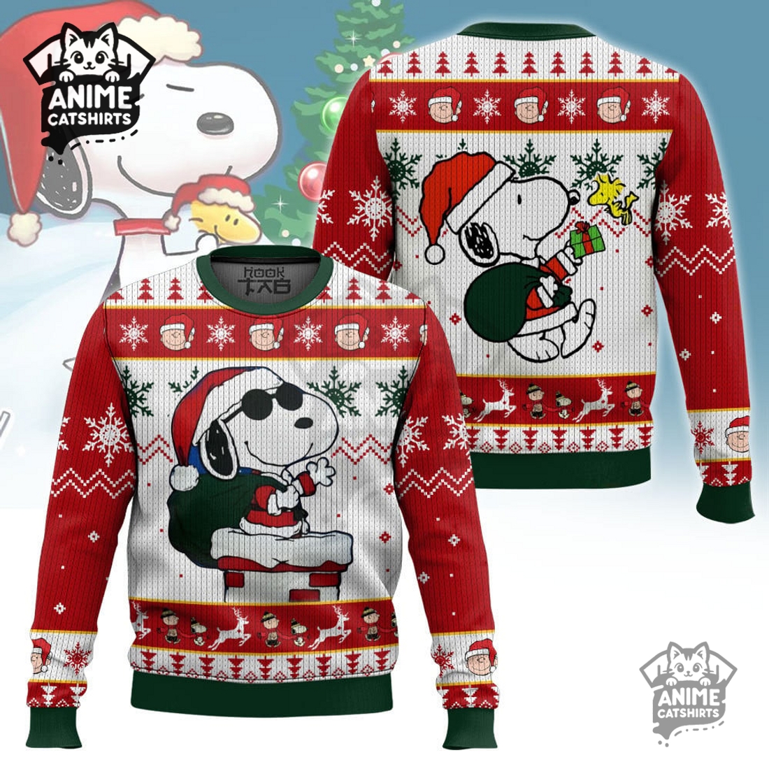 Snoopy – The Charlie Brown and Snoopy Show Ugly Sweater