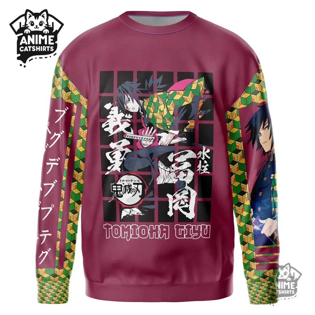Tomioka Giyu Demon layer Streetwear Sweatshirt