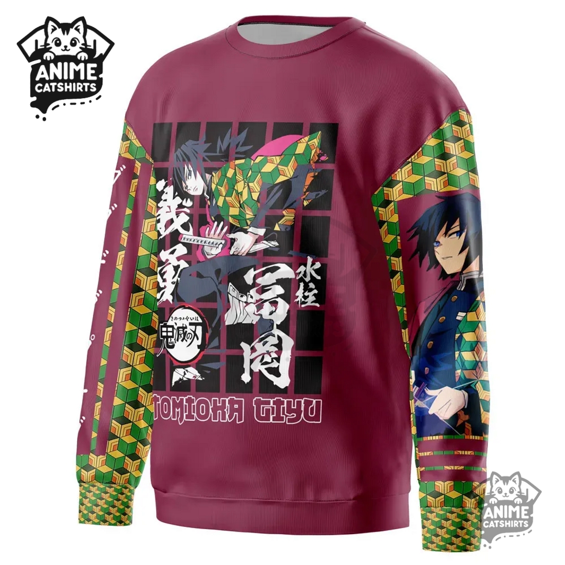 Tomioka Giyu Demon layer Streetwear Sweatshirt