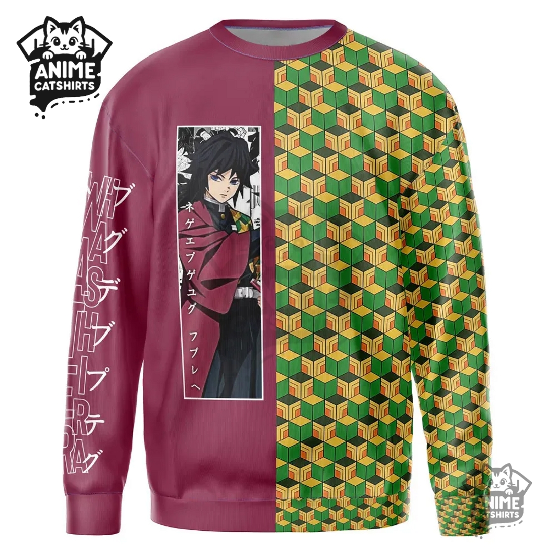 Tomioka Giyu Haori Demon Slayer Streetwear Sweatshirt
