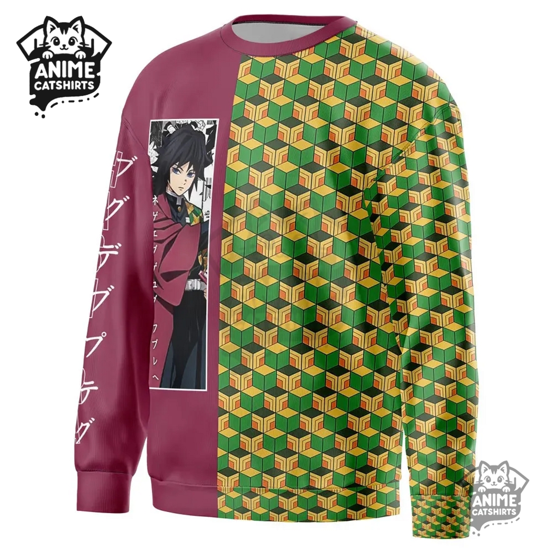 Tomioka Giyu Haori Demon Slayer Streetwear Sweatshirt