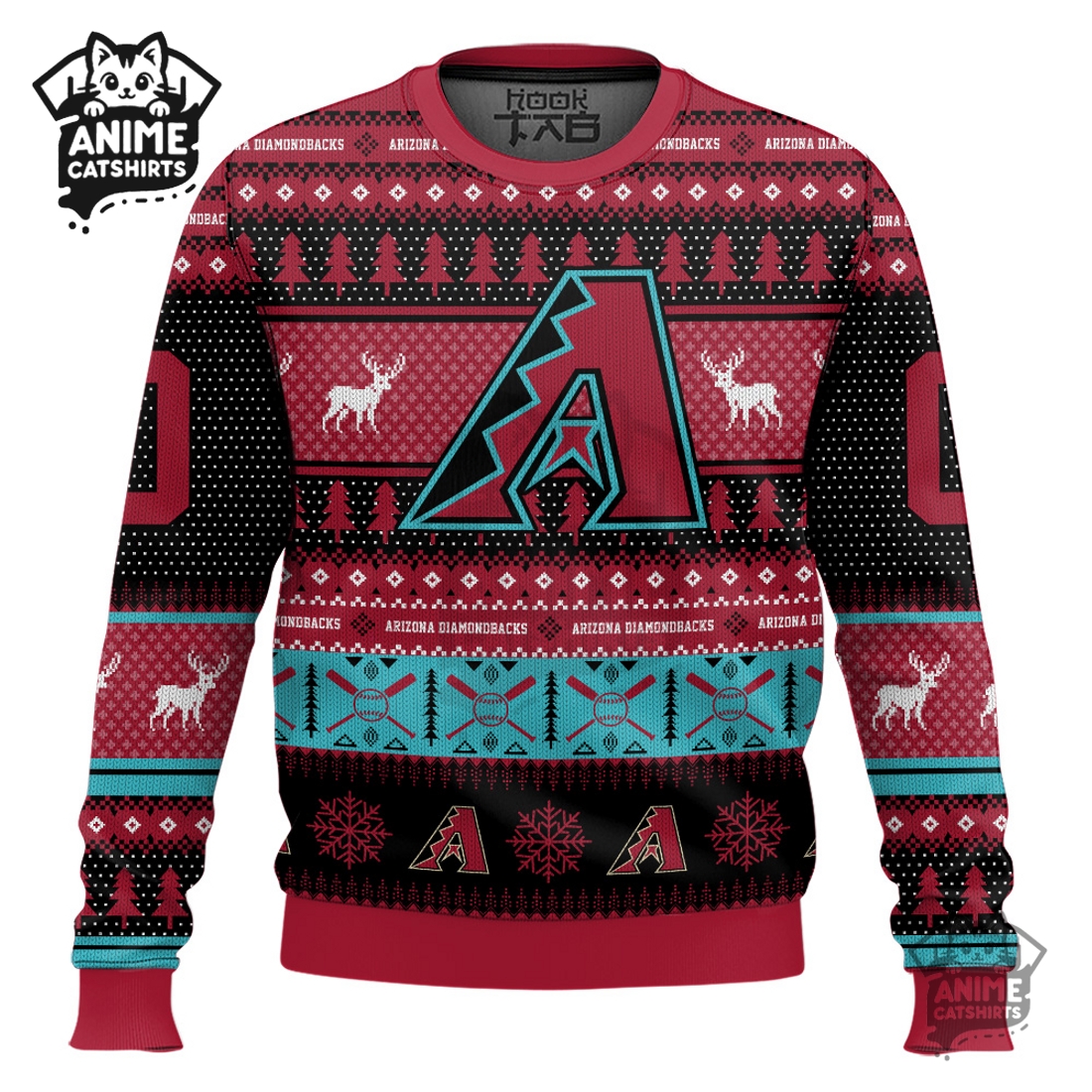 Arizona Diamondbacks – Custom Ugly Sweater 2025