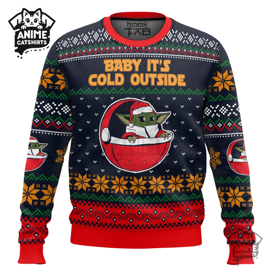 Baby It’s Cold Outside Star Wars Ugly Christmas Sweater